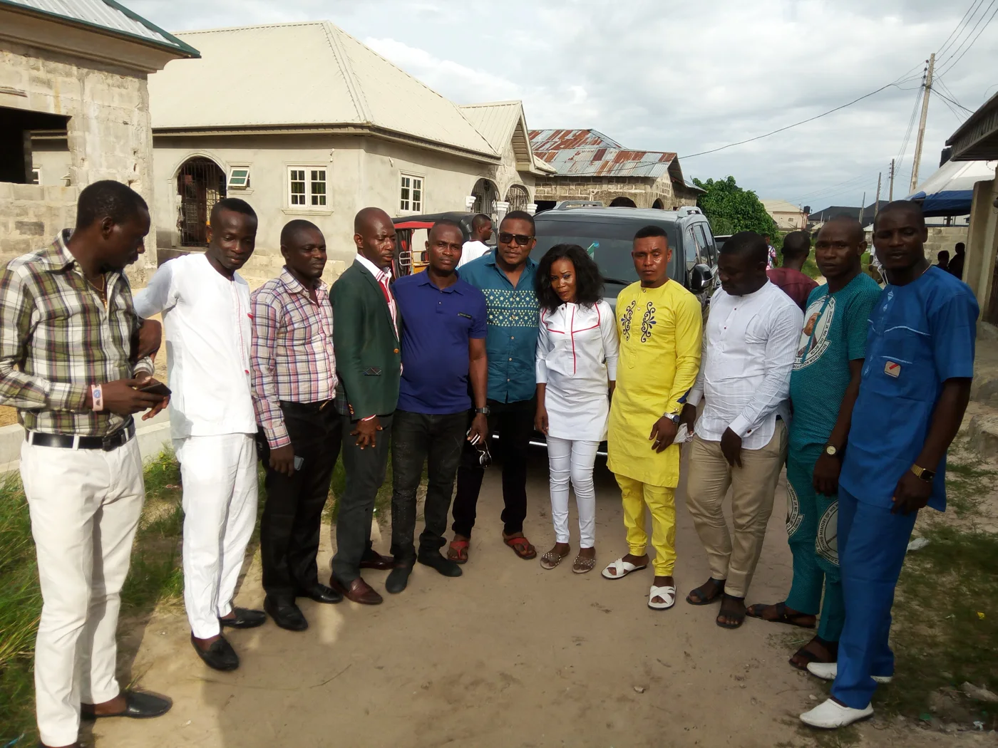 Meeting with community representatives